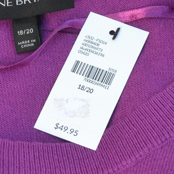 NWT Lane Bryant 18/20, 22/24 Dino Sweater - Picture 6 of 7